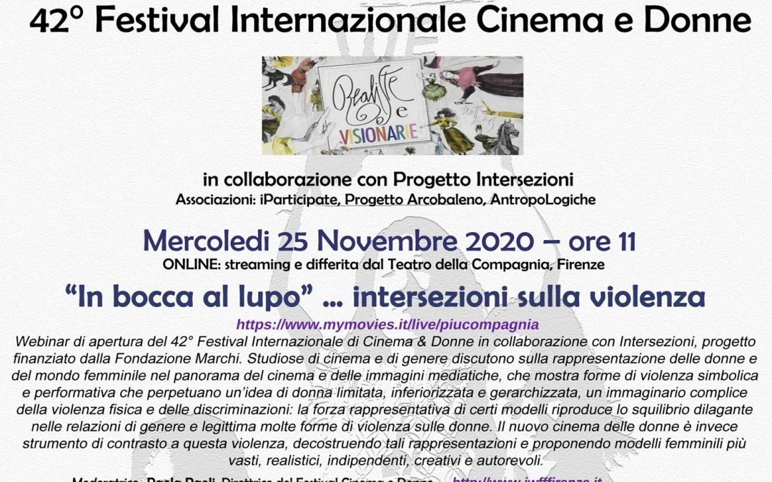 Webinar “In bocca al lupo! … Intersezioni sulla violenza”